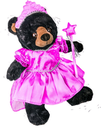 Princesse fée avec baguette et diadème