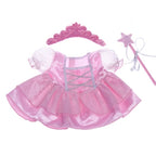 Princesse fée avec baguette et diadème